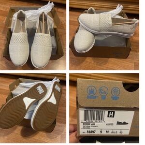 Clarks Beige Slip-On Sneakers